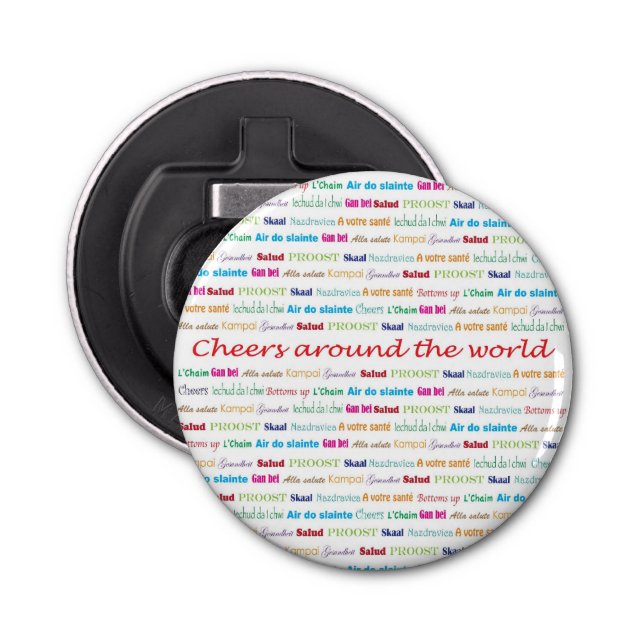 Cheers_Around The World_multi-language Bottle Opener (Front)