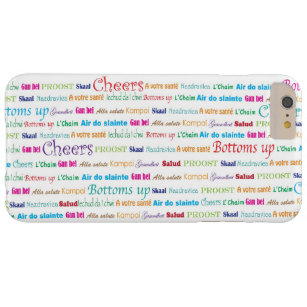 Cheers_Around The World_multi-language_multi-colou Barely There iPhone 6 Plus Case