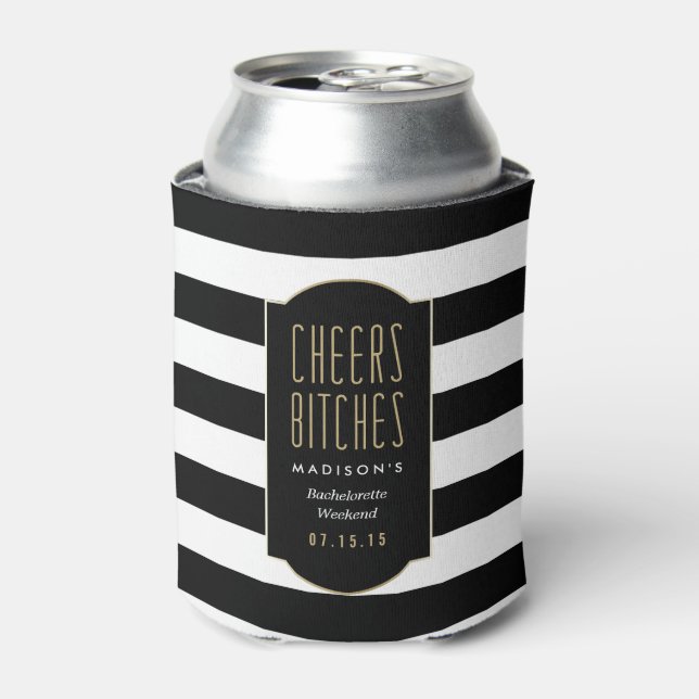 Cheers | Bachelorette Can Cooler (Can Front)