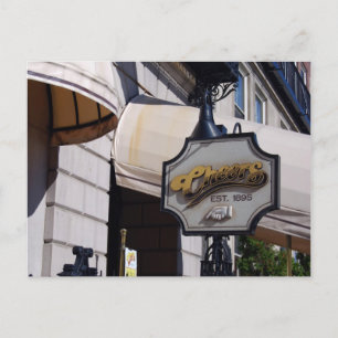 Cheers Bar, Boston Postcard