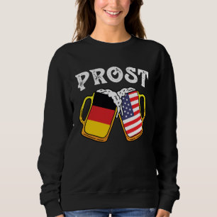 Cheers Beer Mug Germany America beer party Sweatshirt