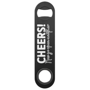 Cheers Beer Steel Bottle Opener