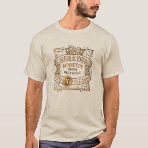 Cheers Beers Birthday T-Shirt