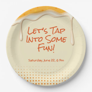 Cheers & Beers – Festive Invitations for Beer Love Paper Plate