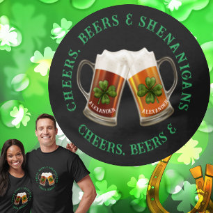 Cheers Beers Shenanigans  T-Shirt