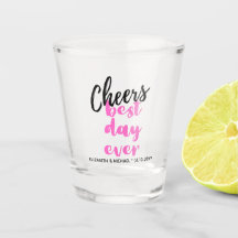 Cheers Best Day Ever Celebration Personalised