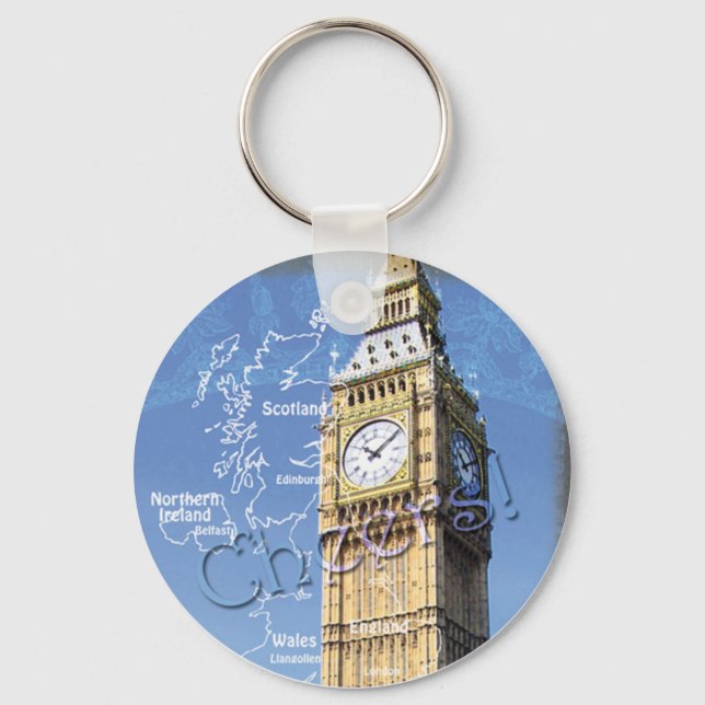 Cheers Big Ben Key Ring (Front)