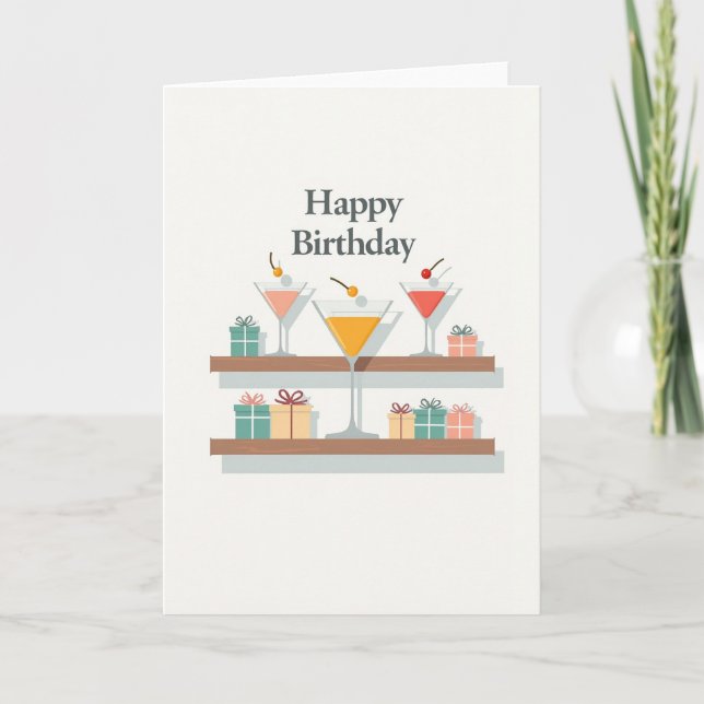 Cheers Birthday Card (Front)