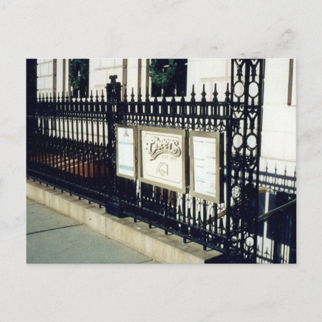 cheers boston postcard (Front)