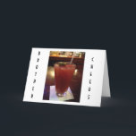 CHEERS, BRAVO AND CONGRATS BIRTHDAY BROTHER CARD<br><div class="desc">SAY IT WITH THIS GREAT BLOODY MARY... HAPPY BIRTHDAY BROTHER-CHEERS,  SALVO AND CONGRATS!</div>