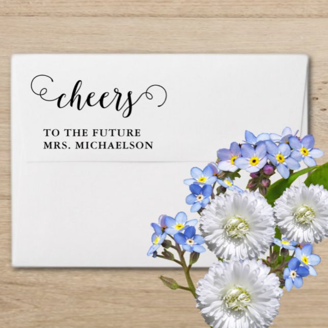 Cheers Bride To Be Wedding Event Envelope (Creator Uploaded)