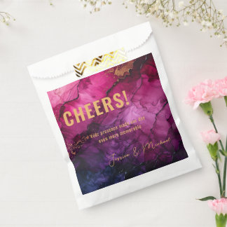 CHEERS! Celestial Elegance Marble Symphony Favour Bag