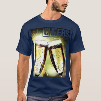 Cheers Champagne drinking T-Shirt