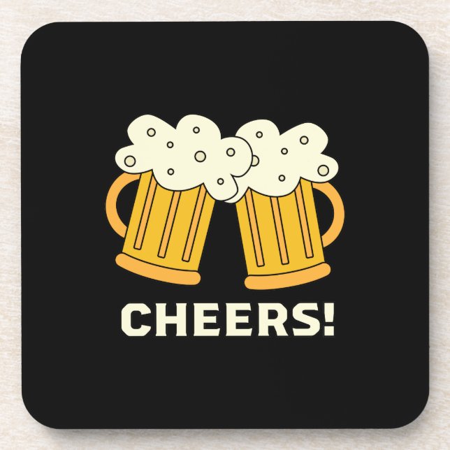 Cheers!  coaster (Front)