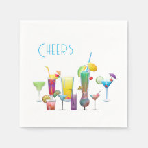 Cheers, Colourful Cocktails Fun 