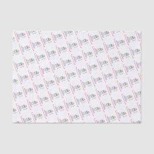 Cheers Congratulations Wedding Graduation Party Tissue Paper