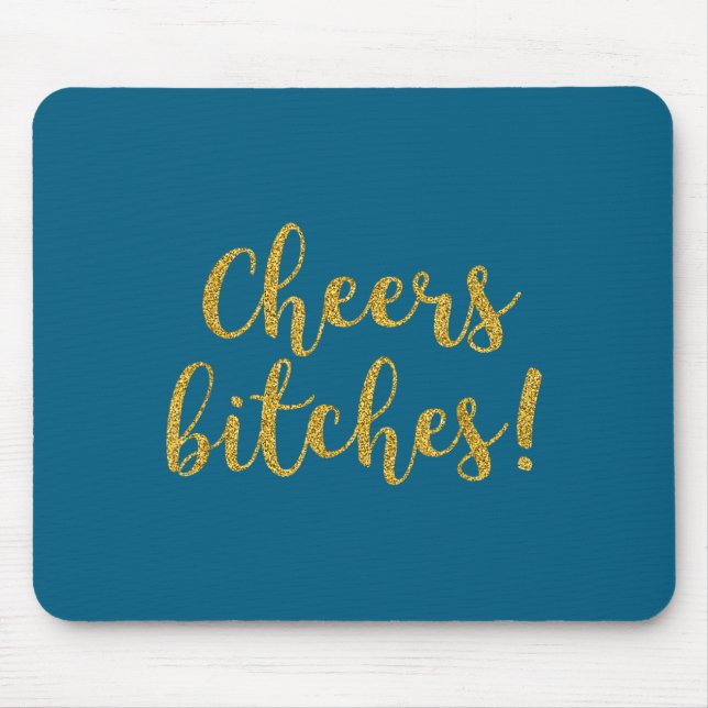 Cheers Es Happy New Year Celebration New Years Eve Mouse Pad (Front)