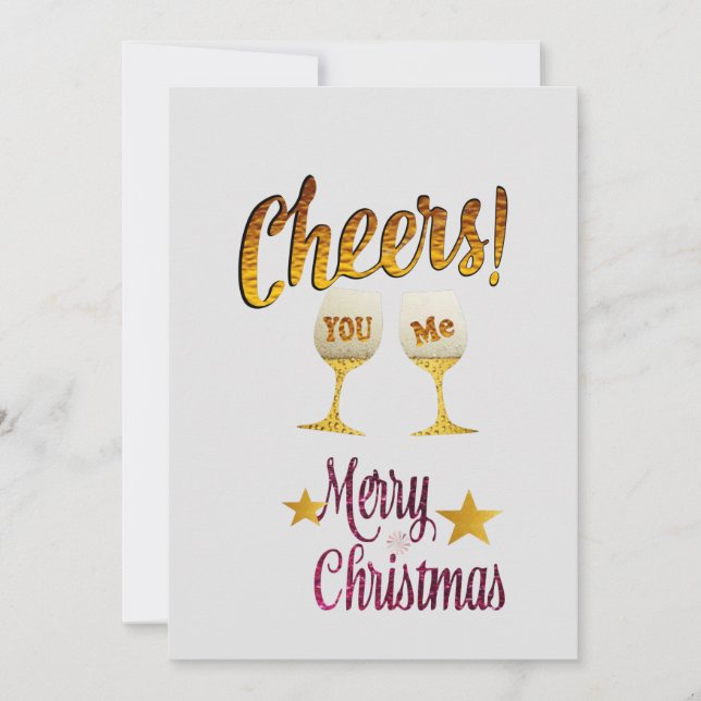 Cheers  Flat  Card (Front)