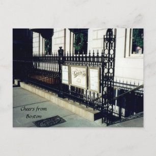 cheers from boston postcard