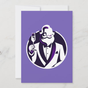 Cheers from Santa T-Shirt - Classy Holiday Toast Card
