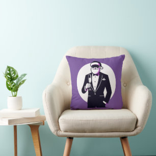 Cheers from Santa T-Shirt - Classy Holiday Toast Cushion