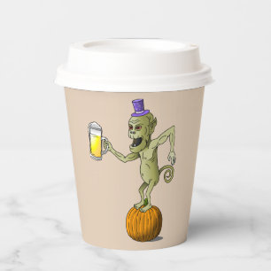 Cheers Ghouls Halloween Party Paper Cups