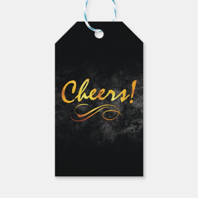 Cheers Gift Tags (Front)