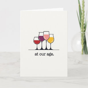 Cheers Glasses Birthday Card