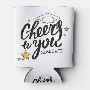 Cheers Graduation Graphics Best Graduation Party Can Cooler