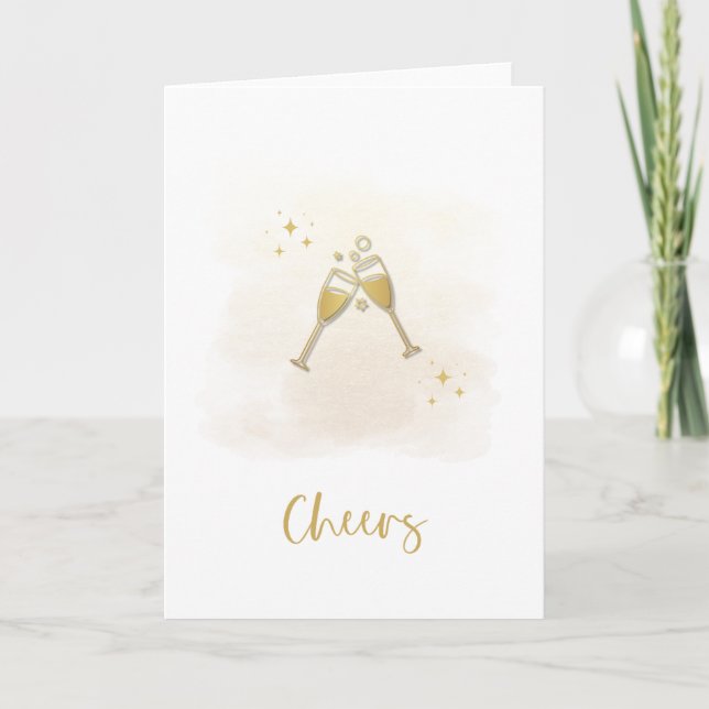 Cheers Greeting Card (Front)