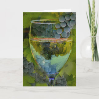 Cheers Happy Birthday Wine Card! Card