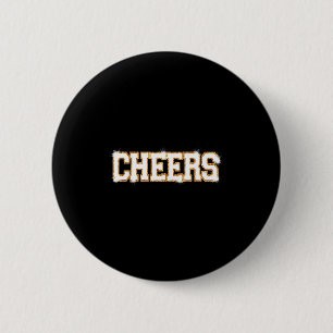 Cheers Happy New Year Celebration New Years Eve Pa 6 Cm Round Badge