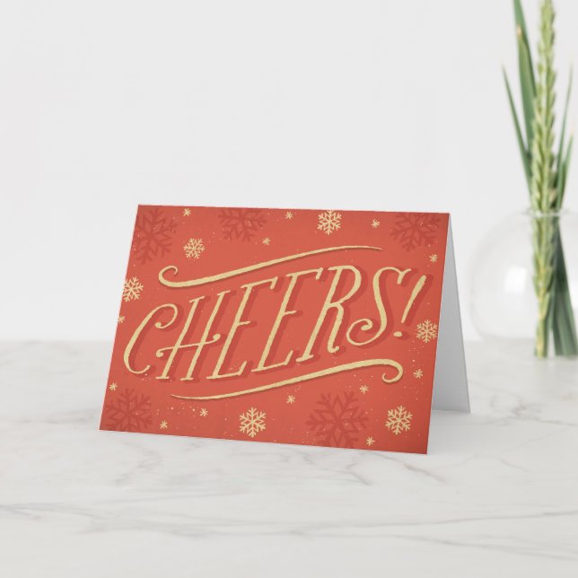 Cheers Holiday Card (Front)