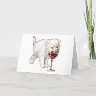 Cheers Kitten Card