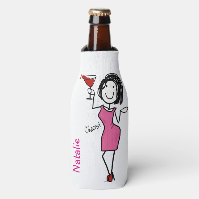 Cheers Let's Party! Bottle Cooler (Bottle Front)