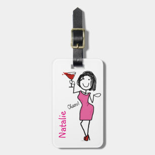 Cheers Let's Party! Luggage Tag