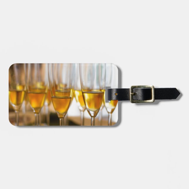 Cheers! Luggage Tag (Front Horizontal)