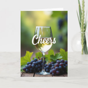 Cheers Mothers Day Fruit Display Card