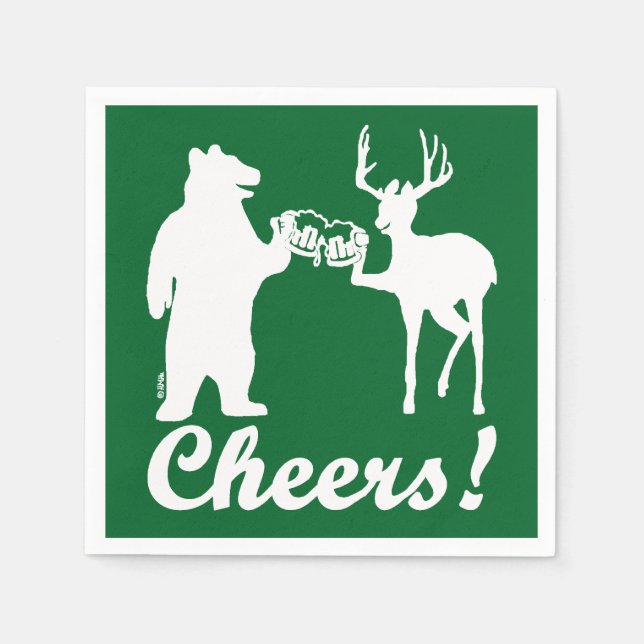 Cheers ! napkin (Front)