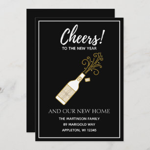 Cheers New Year New Addresss