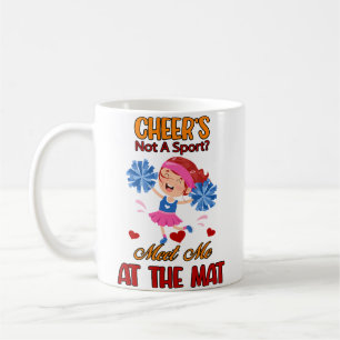 Cheer'S Not A Sport Cheerleading Funny Coffee Mug