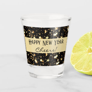 Cheers or Name   Happy New Year 1.5oz Shot Glass