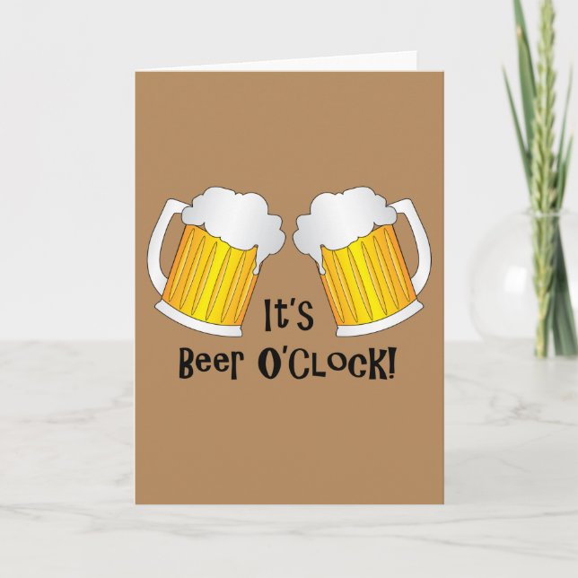 Cheers Pints of Beer Funny Birthday Party Invite (Front)