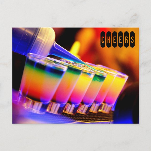 Cheers Postcard (Front)