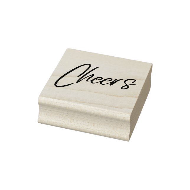 Cheers Rubber Stamp (Stamp)