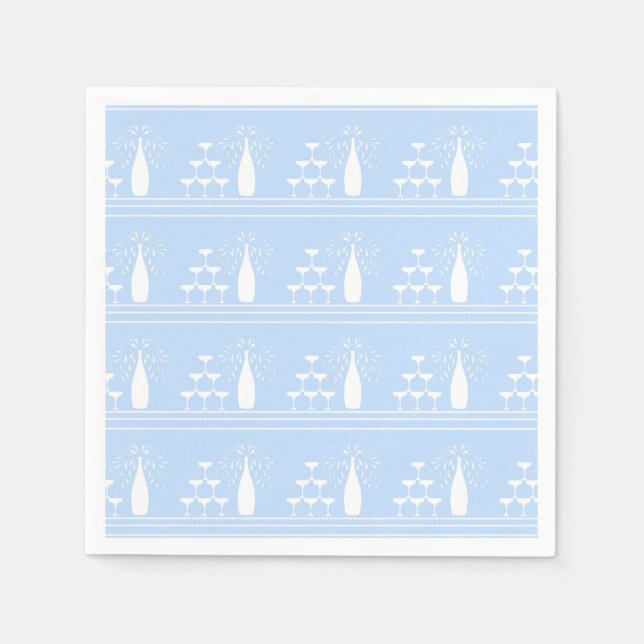 Cheers Silhouette Napkin (Front)