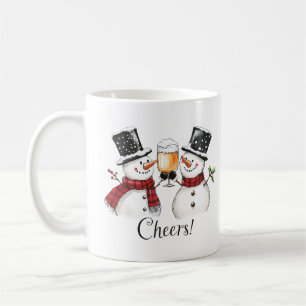 Cheers-Snowman Coffee Mug