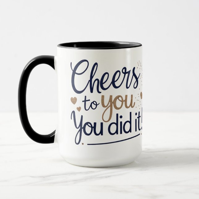Cheers Sparkle Mug – 15oz Combo (Left)