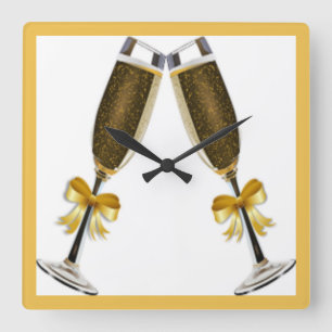 CHEERS SQUARE WALL CLOCK