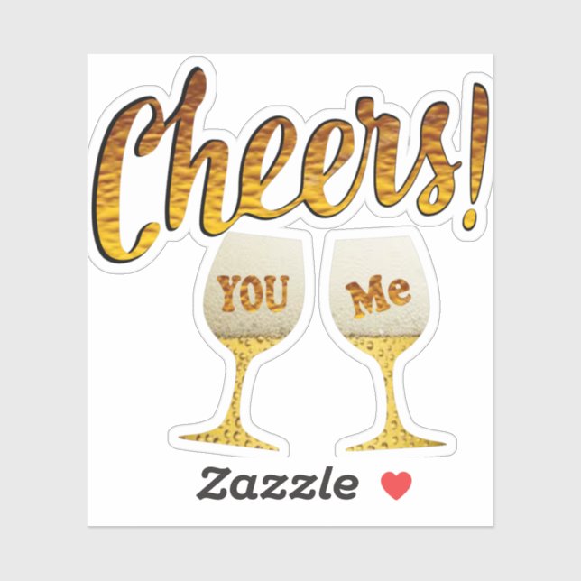 Cheers Sticker (Sheet)